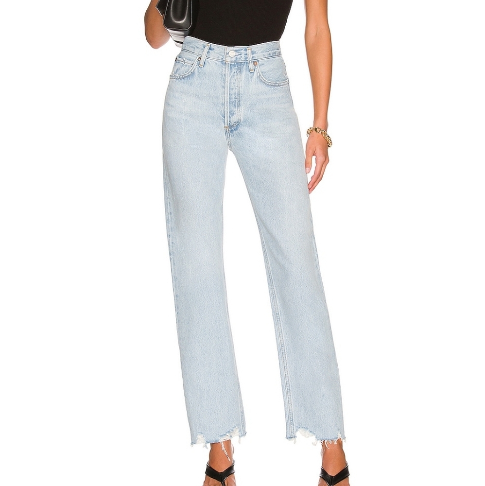 Agolde 90's Pinch Waist Jeans In Imitate Size 27 Nwt